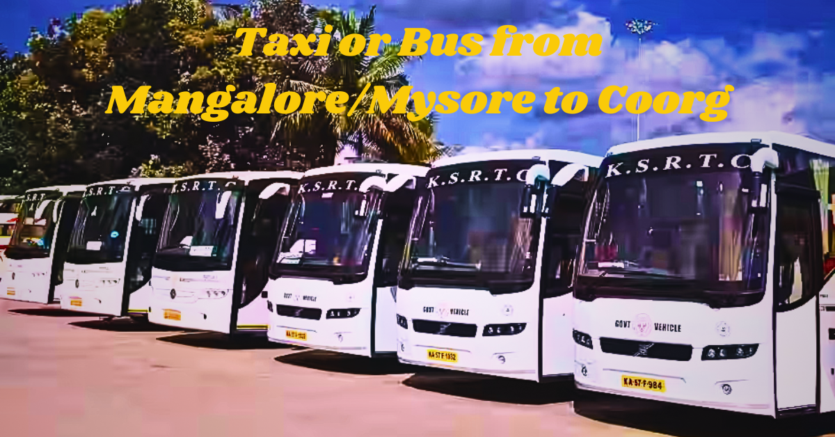 how to reach coorg from mumbai